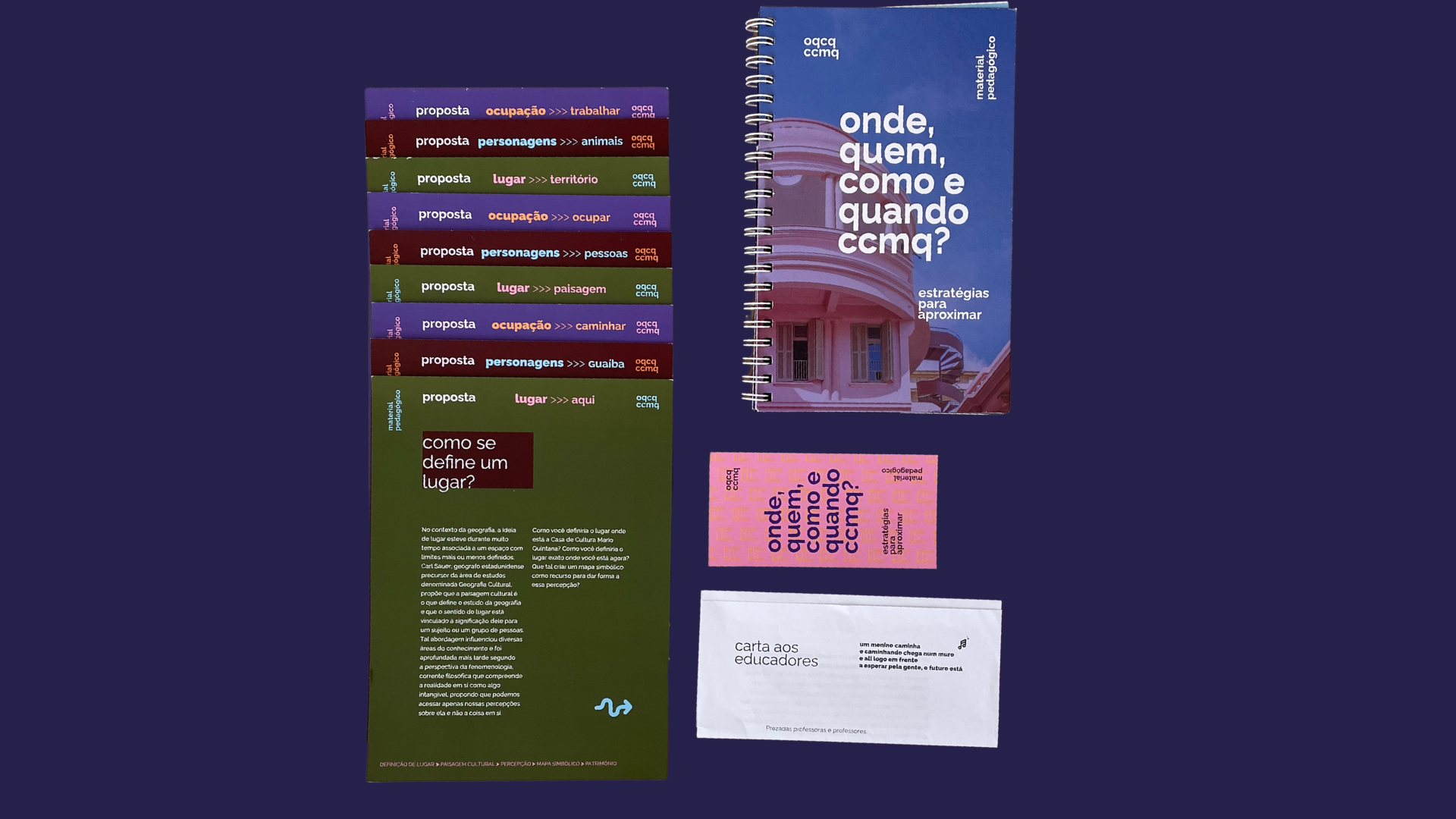 Projeto Educativo da Casa de Cultura Mario Quintana lança versão física de material pedagógico