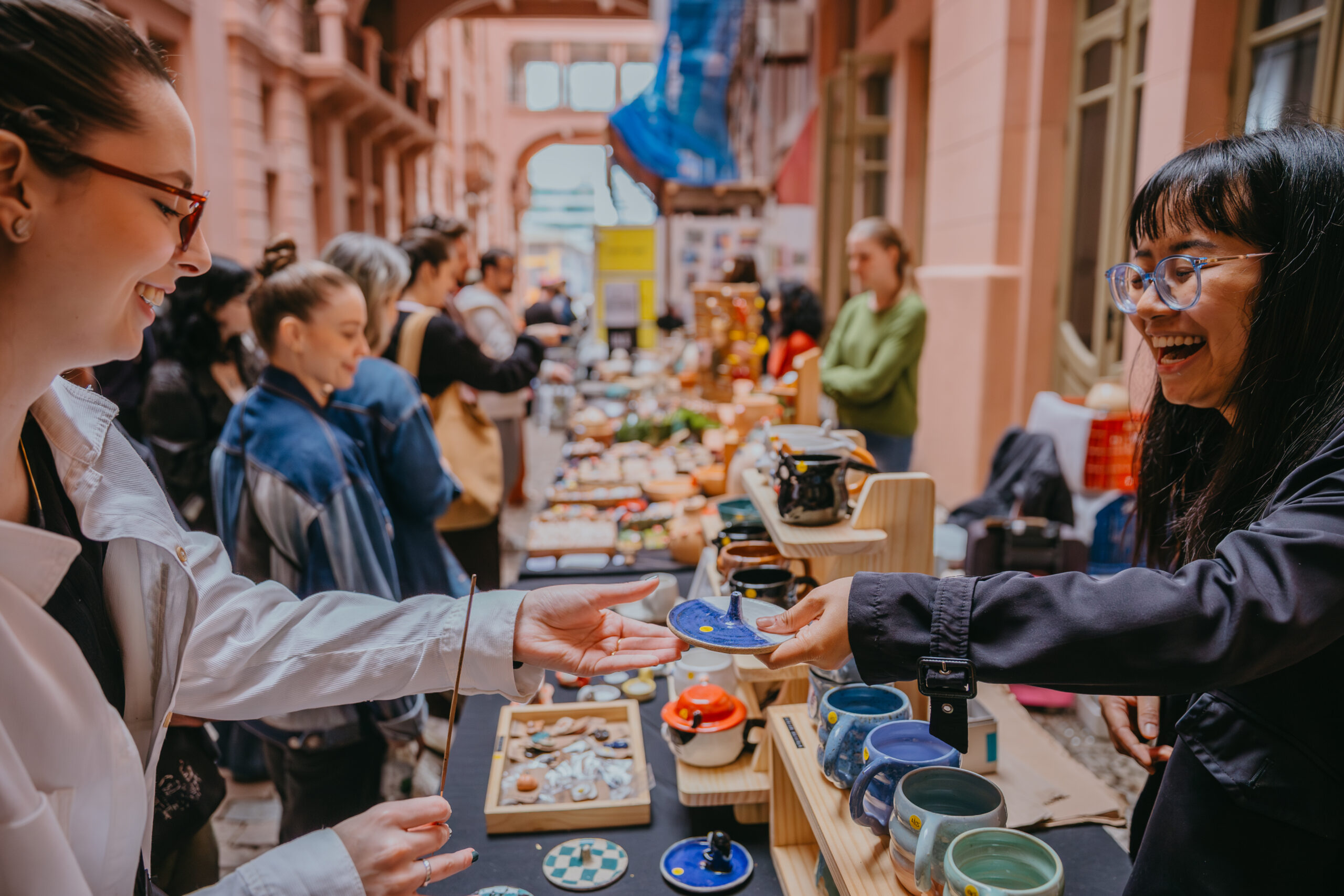 CCMQ recebe a “Feira Fronteira Criativa”, com artesanato da região Brasil-Uruguai