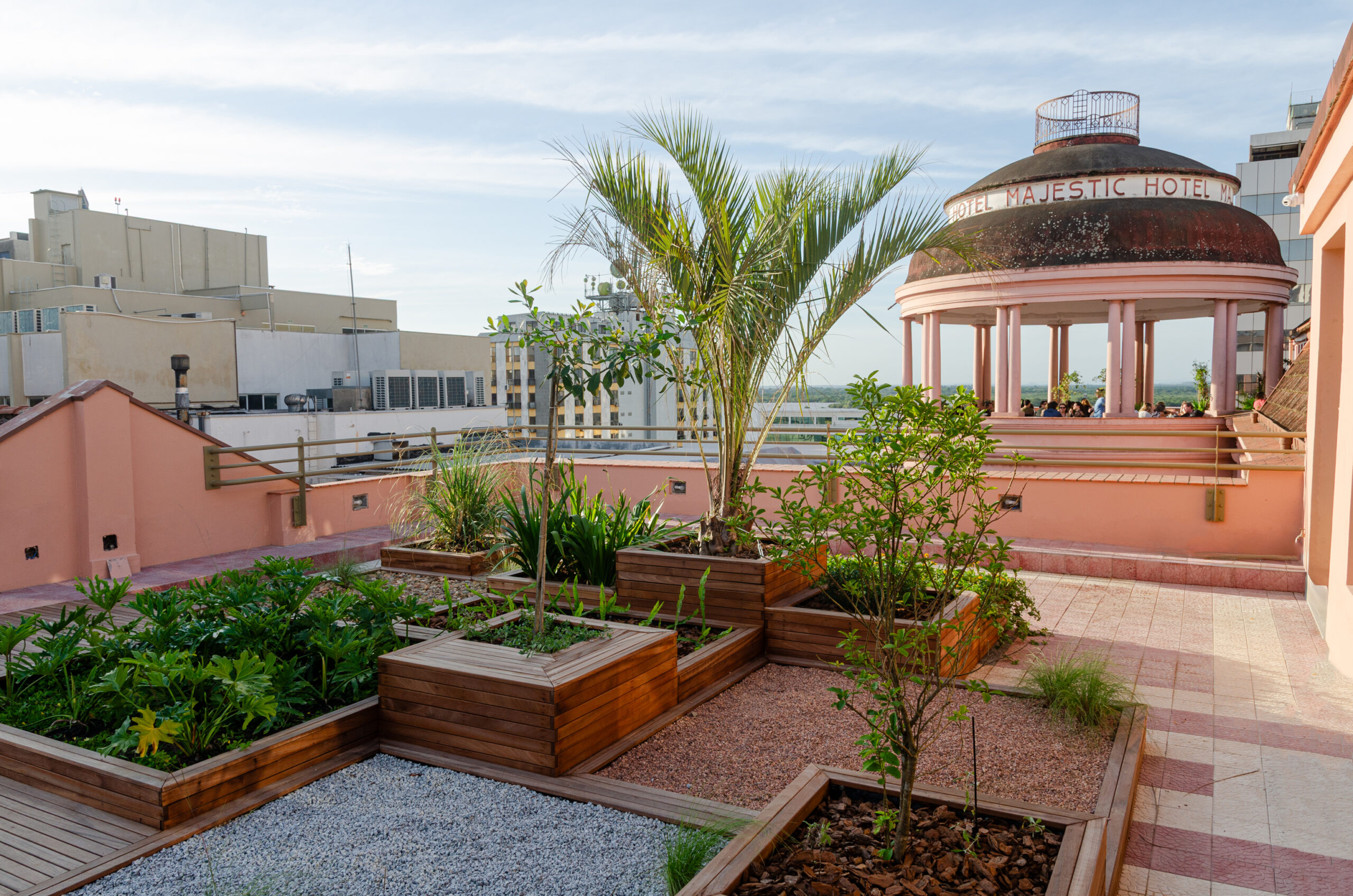 Casa de Cultura Mario Quintana inaugura espaço com jardim sensorial e vista panorâmica da cidade