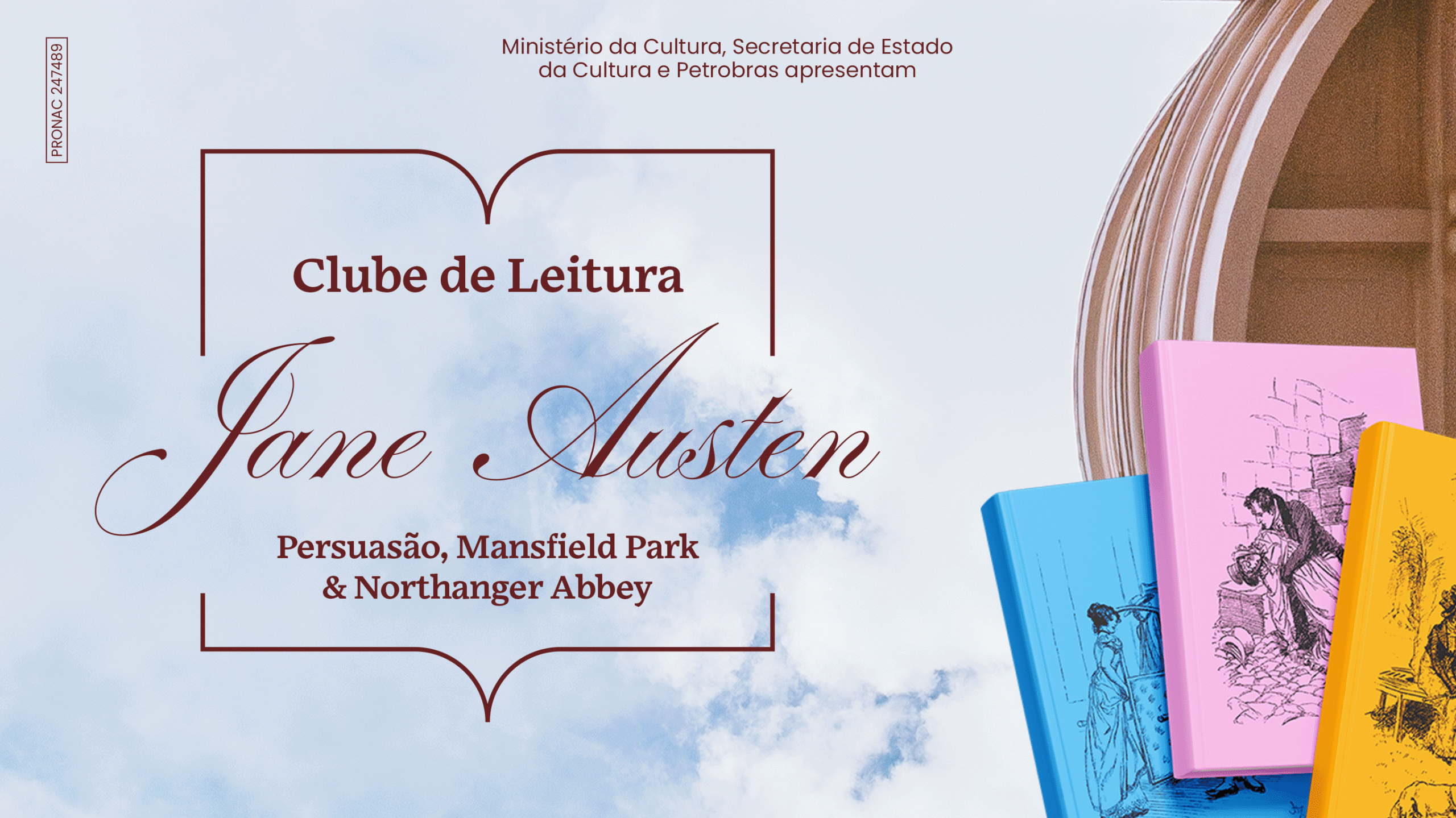 “Clube de Leitura – Jane Austen” retorna à Casa de Cultura de Mario Quintana em nova edição