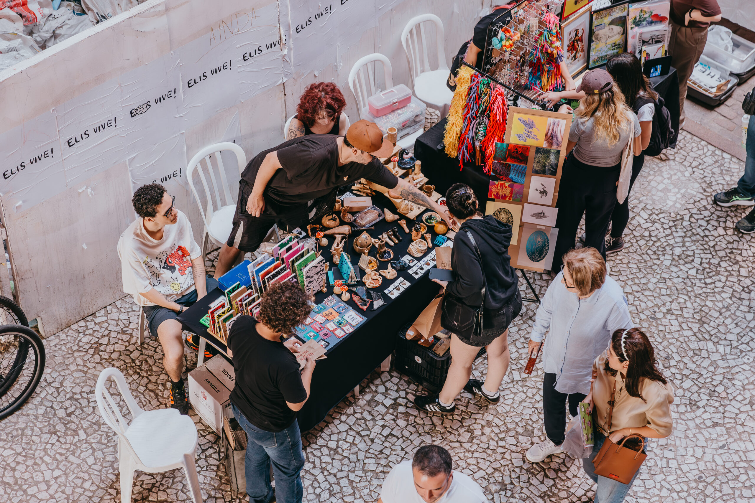 Feira Arreganho ocupa a CCMQ com arte, impressos e criações autorais